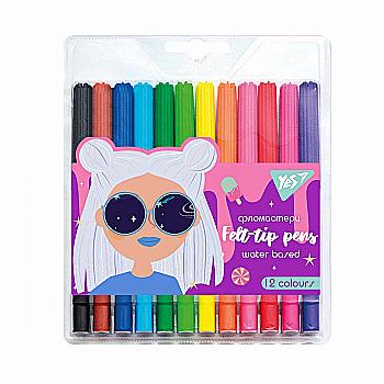 Фломастеры 12 цв. "Cosmic girl", 650462 Фломастеры 12 цв. "Cosmic girl", 650462