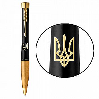 Ручка шарик. Urban Ukraine Muted Black позол. Parke "Тризуб", 30035_T001y Ручка шарик. Urban Ukraine Muted Black позол. Parke "Тризуб", 30035_T001y