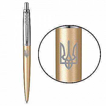 Ручка шарик. Jotter XL Ukraine Matt Gold CT Parker "Тризуб", 13432_T001b Ручка шарик. Jotter XL Ukraine Matt Gold CT Parker "Тризуб", 13432_T001b