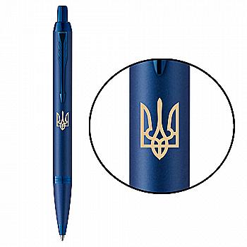 Ручка шарик. IM Professionals Ukraine Monochrome Blue "Тризуб", 28132_T001y Ручка шарик. IM Professionals Ukraine Monochrome Blue "Тризуб", 28132_T001y