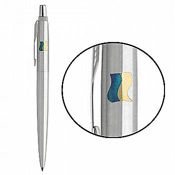Ручка шарик. Jotter Ukraine сталь, Parker "Знамя Жовт-Син. на колп.", 16132_T008c2 Ручка шарик. Jotter Ukraine сталь, Parker "Знамя Жовт-Син. на колп.", 16132_T008c2
