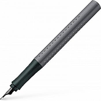 Ручка перьевая Grip Edition F, корпус Anthracite, 140947 Faber-Castell Ручка перьевая Grip Edition F, корпус Anthracite, 140947 Faber-Castell