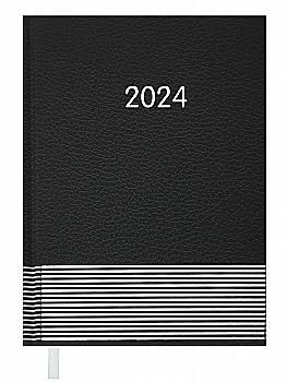 Ежедневник датированный A5, 2024, Parallel, черный, BM.2107-01 Ежедневник датированный A5, 2024, Parallel, черный, BM.2107-01