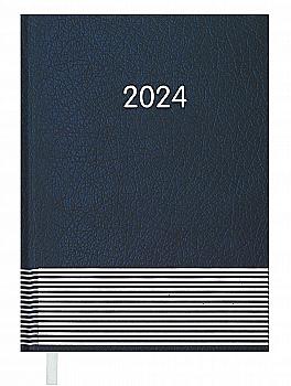 Ежедневник датированный A5, 2024, Parallel, синий, BM.2107-02 Ежедневник датированный A5, 2024, Parallel, синий, BM.2107-02