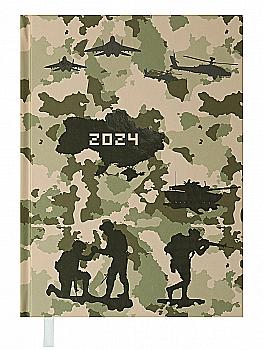 Ежедневник датированный A5, 2024, Heroes, оливковый, BM.2189-36 Ежедневник датированный A5, 2024, Heroes, оливковый, BM.2189-36