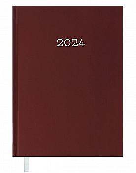 Ежедневник датированный A5, 2024, Monochrome, бордовый, BM.2160-13 Ежедневник датированный A5, 2024, Monochrome, бордовый, BM.2160-13