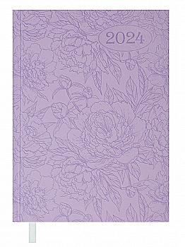 Ежедневник датированный А5, 2024, Vintage, сиреневый, BM.2174-26 Ежедневник датированный А5, 2024, Vintage, сиреневый, BM.2174-26