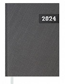 Ежедневник датированный А5, 2024, Manly, серый, BM.2188-09 Ежедневник датированный А5, 2024, Manly, серый, BM.2188-09