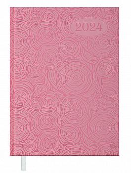 Ежедневник датированный A5, 2024, Vintage, светло-розовый, BM.2174-43 Ежедневник датированный A5, 2024, Vintage, светло-розовый, BM.2174-43