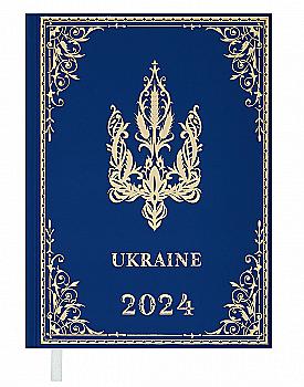 Ежедневник датированный A5, 2024, Ukraine, голубой, BM.2128-14 Ежедневник датированный A5, 2024, Ukraine, голубой, BM.2128-14