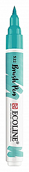 Кисть-ручка Ecoline Brushpen (522), Бирюзово синяя, Royal Talens Кисть-ручка Ecoline Brushpen (522), Бирюзово синяя, Royal Talens