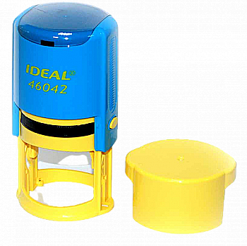 Оснащення до круглих печаток пластикове d-42 мм, футляр 46042 Оснащення до круглих печаток пластикове d-42 мм, футляр 46042