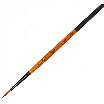 Синтетика кругла, FLAME 1368R, №3, к.р. пензель ROSA Синтетика кругла, FLAME 1368R, №3, к.р. пензель ROSA