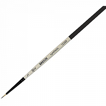 Синтетика круглая, BREEZE 1226R, №00, к.р. кисть ROSA Синтетика круглая, BREEZE 1226R, №00, к.р. кисть ROSA