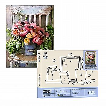 Алмазная мозаика "Цветы на винтажном стуле" 40*50 см, IDEA2-WB3124, ТМ "99IDEAS" Алмазная мозаика "Цветы на винтажном стуле" 40*50 см, IDEA2-WB3124, ТМ "99IDEAS"