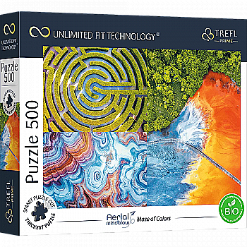 Пазл "500 UFT" - Лабіринт кольорів, Trefl, 37460 Пазл "500 UFT" - Лабіринт кольорів, Trefl, 37460