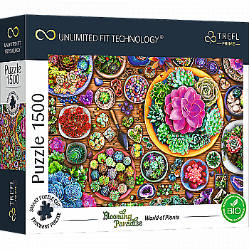 Пазл "1500 UFT" - Світ рослин, Trefl, 26207 Пазл "1500 UFT" - Світ рослин, Trefl, 26207