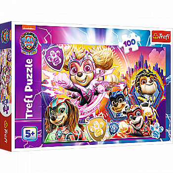 Пазл "100" - Зустрічайте Мегащенки/Viacom PAW PATROL, Trefl, 16460 Пазл "100" - Зустрічайте Мегащенки/Viacom PAW PATROL, Trefl, 16460