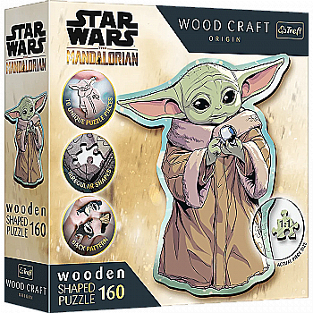 Пазл "160" - Грогу//Lucasfilm Star Wars The Mandalorian, Trefl, 20185 Пазл "160" - Грогу//Lucasfilm Star Wars The Mandalorian, Trefl, 20185