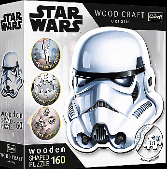 Пазл "160" - Шолом штурмовика/Дерев`яні пазли, Trefl, 20188 Пазл "160" - Шолом штурмовика/Дерев`яні пазли, Trefl, 20188