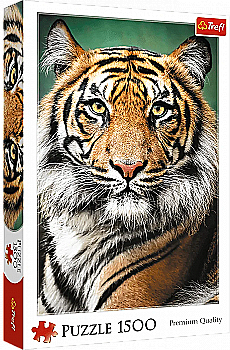 Пазл "1500" - Портрет тигра, Trefl, 26204 Пазл "1500" - Портрет тигра, Trefl, 26204