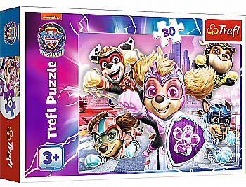 Пазл "30" - Герої міста/Viacom PAW PATROL, Trefl, 18298 Пазл "30" - Герої міста/Viacom PAW PATROL, Trefl, 18298