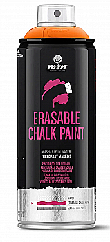 Аэрозольная краска на меловой основе MTN PRO Erasable Chalk Paint WB 400 мл, оранжевый, EX014PC2004W Аэрозольная краска на меловой основе MTN PRO Erasable Chalk Paint WB 400 мл, оранжевый, EX014PC2004W