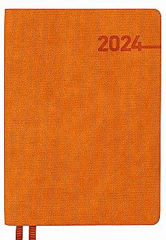 Ежедневник датированный А5 2024, "Integro", мягкий, 368 стр., оранжевый, 252421, Leo Planner Ежедневник датированный А5 2024, "Integro", мягкий, 368 стр., оранжевый, 252421, Leo Planner
