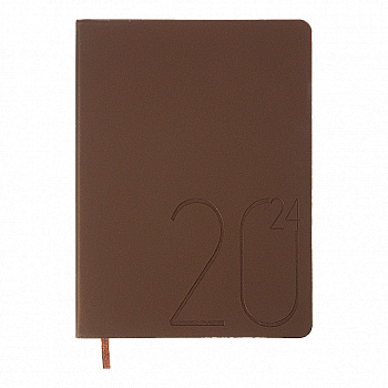 Ежедневник датированный A5, 2024, Steel, бронзовый, BM.2127-51 Ежедневник датированный A5, 2024, Steel, бронзовый, BM.2127-51