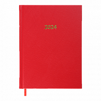Щоденник датований A5, 2024, Strong, червоний, BM.2129-05 Щоденник датований A5, 2024, Strong, червоний, BM.2129-05