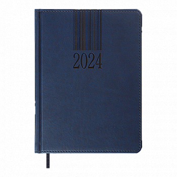 Ежедневник датированный A5, 2024, Code, синий, BM.2142-02 Ежедневник датированный A5, 2024, Code, синий, BM.2142-02