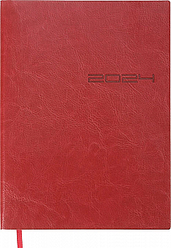 Ежедневник датированный A5, 2024, Ideal, красный, BM.2175-05 Ежедневник датированный A5, 2024, Ideal, красный, BM.2175-05