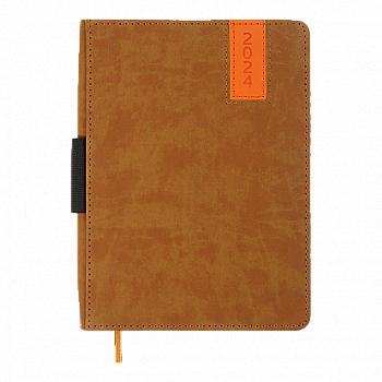 Щоденник датований A5, 2024, Verona, світло-коричневий, BM.2115-18 Щоденник датований A5, 2024, Verona, світло-коричневий, BM.2115-18