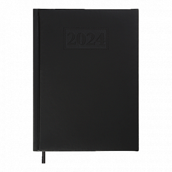 Щоденник датований A5, 2024, Gentle, чорний, BM.2109-01 Щоденник датований A5, 2024, Gentle, чорний, BM.2109-01