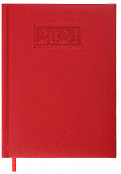 Щоденник датований A5, 2024, Gentle, червоний, BM.2109-05 Щоденник датований A5, 2024, Gentle, червоний, BM.2109-05