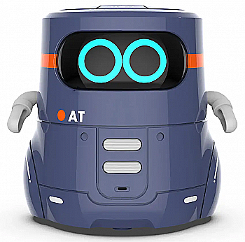 Умный робот с сенсорным управлением и обучающими карточками - AT-ROBOT 2, темно-фиолетовый, AT002-02-UKR Умный робот с сенсорным управлением и обучающими карточками - AT-ROBOT 2, темно-фиолетовый, AT002-02-UKR