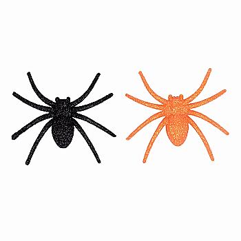 Набір пласт.павуків Yes! Fun Хелловін, 6*6,5 см, 6 шт, глітер, 973679 Набір пласт.павуків Yes! Fun Хелловін, 6*6,5 см, 6 шт, глітер, 973679