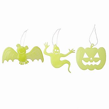 Набор подвесок Yes! Fun Хэллоуин "Monster team" 3 шт, светятся в темноте, 974347 Набор подвесок Yes! Fun Хэллоуин "Monster team" 3 шт, светятся в темноте, 974347