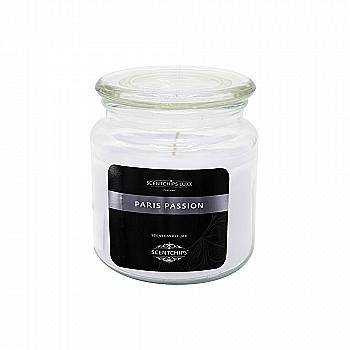 Аромасвічка у скляній банці Scentchips Паризька пристрасть 440 г/75 год. горіння, 255207 Аромасвічка у скляній банці Scentchips Паризька пристрасть 440 г/75 год. горіння, 255207