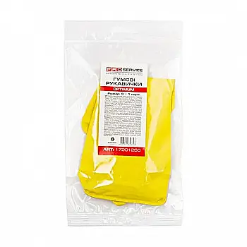 Рукавички PRO універсальні латексні OPTIMUM, 1 пара, S Рукавички PRO універсальні латексні OPTIMUM, 1 пара, S