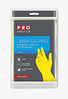 Рукавички PRO універсальні латексні, міцні, 1 пара, S Рукавички PRO універсальні латексні, міцні, 1 пара, S
