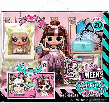 Набор игровой L.O.L. Surprise! Tweens серии "Surprise Swap" – Билли Блонд (с аксесс.), 591740 Набор игровой L.O.L. Surprise! Tweens серии "Surprise Swap" – Билли Блонд (с аксесс.), 591740