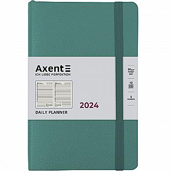 Ежедневники 2024, Partner Soft Skin, 145*210, серо-лазурный, 8810-24-48-A Ежедневники 2024, Partner Soft Skin, 145*210, серо-лазурный, 8810-24-48-A