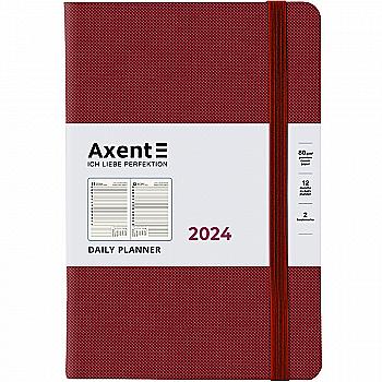 Ежедневники 2024, Partner Soft Diamond, 145*210, бордо, 8818-24-05-A Ежедневники 2024, Partner Soft Diamond, 145*210, бордо, 8818-24-05-A