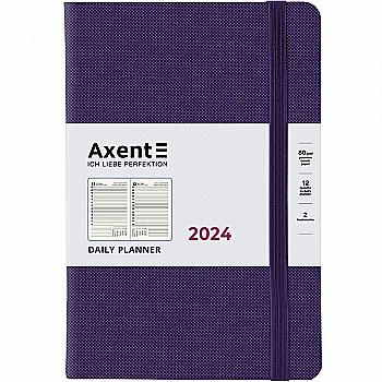 Ежедневники 2024, Partner Soft Diamond, 145*210, фиолетовый, 8818-24-11-A Ежедневники 2024, Partner Soft Diamond, 145*210, фиолетовый, 8818-24-11-A