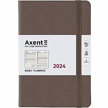 Ежедневники 2024, Partner Soft Diamond, 145*210, ореховый, 8818-24-56-A Ежедневники 2024, Partner Soft Diamond, 145*210, ореховый, 8818-24-56-A