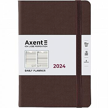 Ежедневники 2024, Partner Soft Diamond, 145*210, коричневый, 8818-24-19-A Ежедневники 2024, Partner Soft Diamond, 145*210, коричневый, 8818-24-19-A