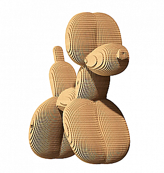 Картонный конструктор "Cartonic 3D Puzzle BALLOON DOG", CARTBAL Картонный конструктор "Cartonic 3D Puzzle BALLOON DOG", CARTBAL
