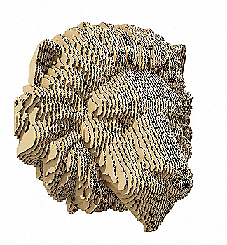 Картонний настінний конструктор "Cartonic 3D Puzzle LION", CWLION Картонний настінний конструктор "Cartonic 3D Puzzle LION", CWLION