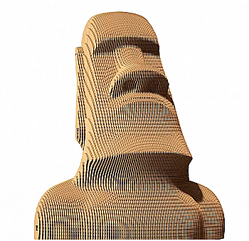 Картонний конструктор "Cartonic 3D Puzzle MOAI", CARTMOAI Картонний конструктор "Cartonic 3D Puzzle MOAI", CARTMOAI